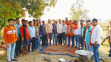 Photo of युवा मोर्चा जयरामनगर गतौरा मण्डल के कार्यकर्ताओं का होली मिलन समारोह