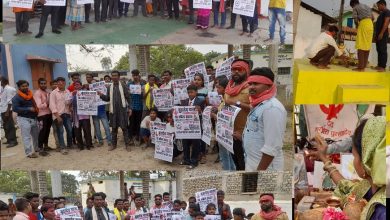 Photo of बुढ़ादेव यात्रा में मस्तुरी विस के 30 गांव में चुटकी भर मिट्टी संग्रह का कार्य सम्पन्न , दो दिन में शेष बचे 70 गांव जायेगी क्रांति सेना का रथ।