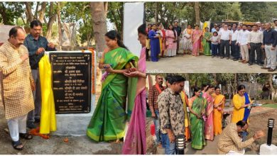 Photo of 2007 में 12वी उत्तीर्ण किये हुए भूतपूर्व छात्र छात्राओं ने नवोदय विद्यालय परिसर में करवाया फवारा का निर्माण सांसद अरुण साव ने किया लोकार्पण भूतपूर्व छात्र छात्राएं हुए शामिल