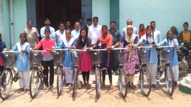 Photo of सरस्वती साइकिल योजना अंतर्गत कक्षा 9वी के छात्राओं को किया गया साइकिल वितरण।