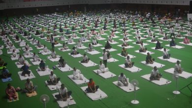 Photo of अन्तर्राष्ट्रीय योग दिवस पर सामूहिक योग का आयोजन योग से जीवन में आती है सकारात्मकता- संसदीय सचिव  रश्मि सिंह।