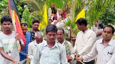 Photo of ग्राम पंचायत कोनी में धूमधाम के साथ निकाली गई रथ यात्रा, भक्ति में रहा गांव का महौल।