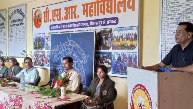 Photo of सी.एस. आर. महाविद्यालय पीपरतराई कोटा में  हिंदी दिवस के अवसर पर  हुआ  कार्यक्रम का आयोजन।