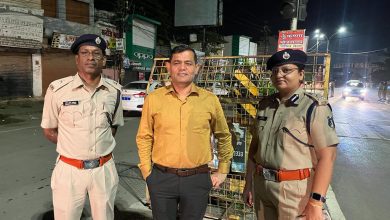 Photo of बिलासपुर पुलिस द्वारा किया गया फ़्लैग मार्च व चलाया गया चेकिंग अभियान।