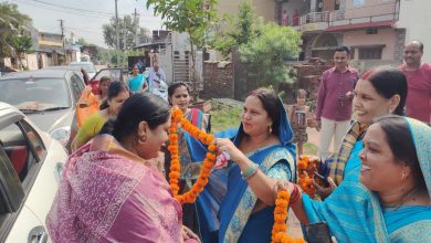 Photo of भाजपा महिला मोर्चा प्रदेश अध्यक्ष शालिनी सिंह राजपूत का तखतपुर विधानसभा में प्रथम आगमन पर हुआ अतिशी स्वागत