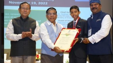 Photo of बिलासपुर के टैगोर इंटरनेशनल स्कूल को मिला स्वच्छता के लिए राष्ट्रीय अवार्ड  राज्य स्तरीय पुरस्कार कलेक्टर ने दी बधाई और शुभकामनाएं।