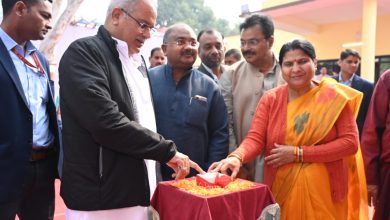 Photo of मुख्यमंत्री बघेल ने जिले को दी अनेक विकास कार्यों की सौगात,तखतपुर विधानसभा क्षेत्र अंतर्गत 73 करोड़ रूपए से अधिक के विभिन्न विकास कार्यों का किया लोकर्पण और शिलान्यास।