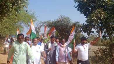 Photo of ब्लॉक कांग्रेस कमेटी अध्यक्ष आदित्य दीक्षित ने बताया कांग्रेस का ‘हाथ से हाथ जोड़ो अभियान’ राहुल गांधी का संदेश।