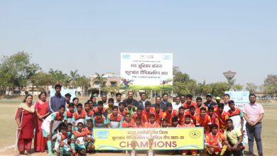Photo of एनटीपीसी सीपत में राज्य स्तरीय अंतर जिला सब जूनियर बॉय्ज़ फुटबाल चैंपियनशिप का समापन