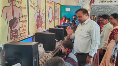 Photo of स्कूल में रोजगारमूलक शिक्षा देने सिलाई मशीन सहित कंप्यूटर शिक्षा शुरू,।