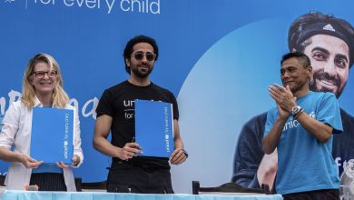 Photo of बॉलीवुड स्टॉर आयुष्मान खुराना यूनिसेफ इंडिया के नेशनल एम्बेसडर (राष्ट्रीय दूत) नियुक्त किए गए।