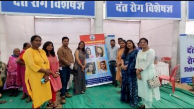 Photo of समाज कल्याण विभाग ने लगाया वरिष्ठ नागरिकों के लिए साइंस कॉलेज मैदान में संभाग स्तरीय चिकित्सा शिविर।