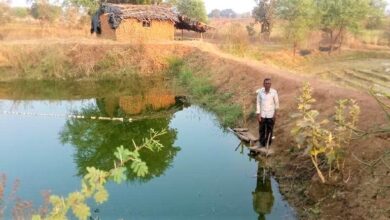 Photo of मनरेगा से समृद्ध हो रहे जिले के किसान डबरी में मछली पालन बना रघुवीर के आय का जरिया।
