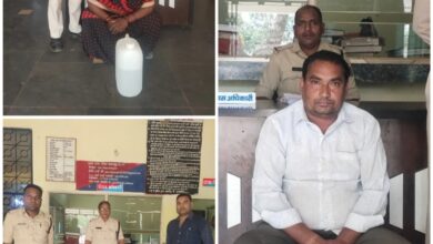 Photo of अवैध गांजा व अवैध शराब बिक्री करने वाले एक महिला सहित तीन आरोपियों को कोटा पुलिस ने किया गिरफ्तार।