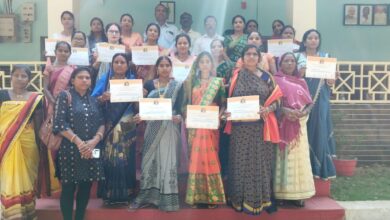 Photo of भाजपा मंडल कोटा द्वारा,सुषमा स्वराज अवार्ड, से महिलाओं को किया गया सम्मानित।