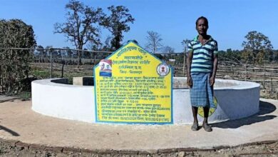 Photo of मनरेगा से लाभान्वित हो रहे किसान कुएं ने बढ़ाई धान की पैदावार वीर सिंह के खेतों में फैली हरियाली।