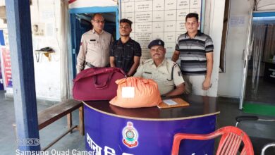 Photo of अवैध नशे के विरूद्ध बिलासपुर पुलिस द्वारा लगातार की जा रही कार्यवाही गाँजे के साथ एक आरोपी गिरफ्तार।।