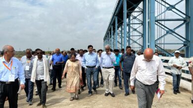 Photo of महानदी जल विवाद अधिकरण की टीम ने अरपा भैंसाझार बैराज परियोजना का किया अवलोकन।