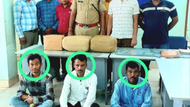 Photo of आरपीएफ पोस्ट बिलासपुर तथा आरपीएफ टास्क टीम -01 बिलासपुर एवं ACCU के संयुक्त कार्यवाही पकड़े गए नशे के 3 सौदागरों के कब्जे से मिला 18.400 किलोग्राम गांजा ।