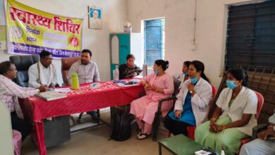 Photo of भूपेश सरकार घर घर पंहुचा रही स्वास्थ्य सुविधा.. स्वास्थ्य शिविर मे शामिल हुए मंडी अध्यक्ष संदीप शुक्ला ।