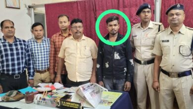 Photo of सीसीटीवी फूटेज के आधार पर पकड़ा गया ट्रेन से मोबाइल छीनकर भागने वाला आरोपी।